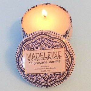 Sugarcane Vanilla Soy Wax Candle